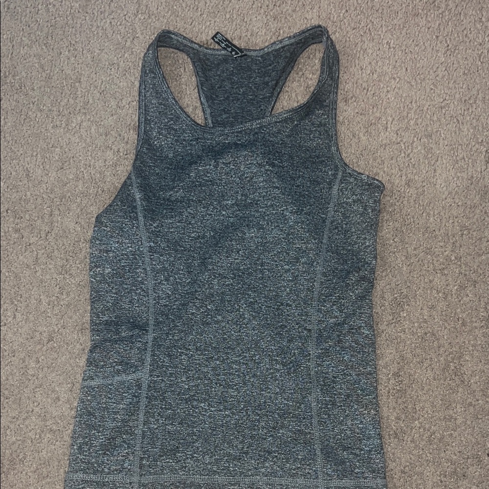 Heather Gray Women's Racerback Tank Top